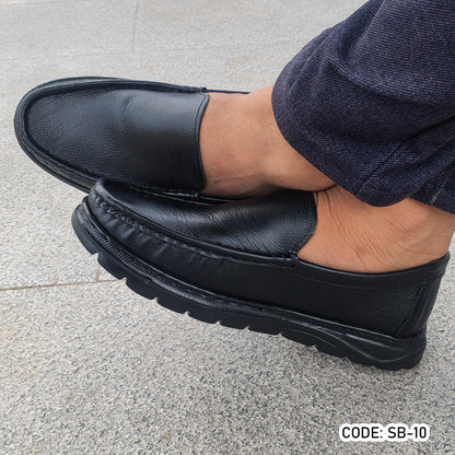 Genuine COW Leather Light Weight Casual Shoes - SB-10