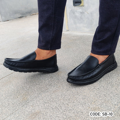 Genuine COW Leather Light Weight Casual Shoes - SB-10
